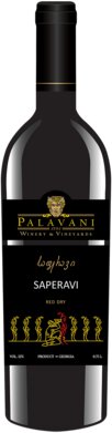 Palavani Saperavi Special Dry Red Kosher Mevushal