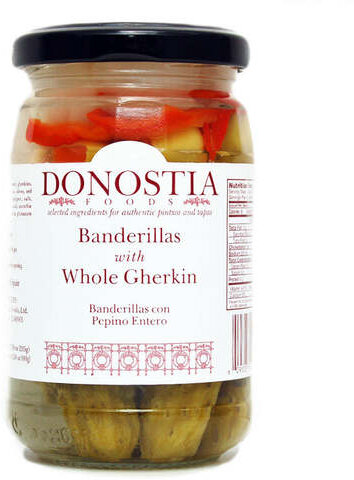 Donostia Foods Banderillas With Whole Gherkin