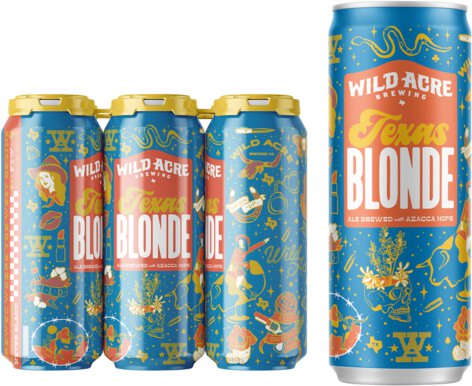 Wild Acre Texas Blonde 6PK Cans