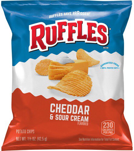Ruffles Cheddar And Sour Cream