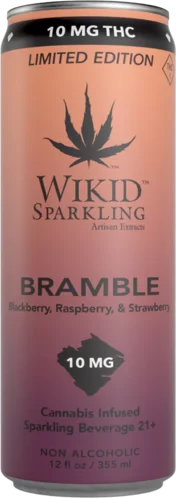 Wikid Sparkling Bramble 10mg Thc