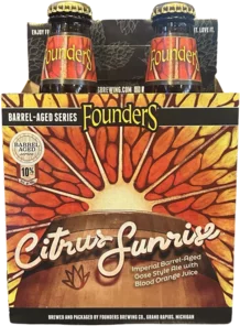 Founders Citrus Sunrise 4PK Bottles