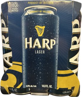 Harp Lager 4PK Cans