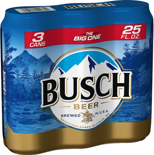 Busch 3PK Cans
