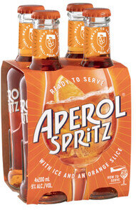 Aperol Spritz Ready To Drink 4 Pack