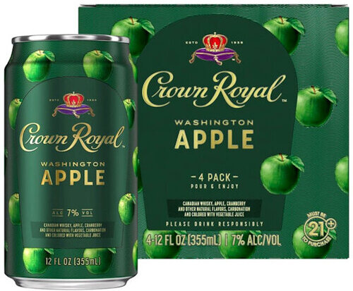 Crown Royal Apple 4pk
