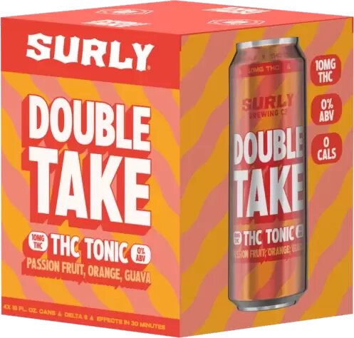 Surly Double Take Delta Thc Tonic 4pk 16z