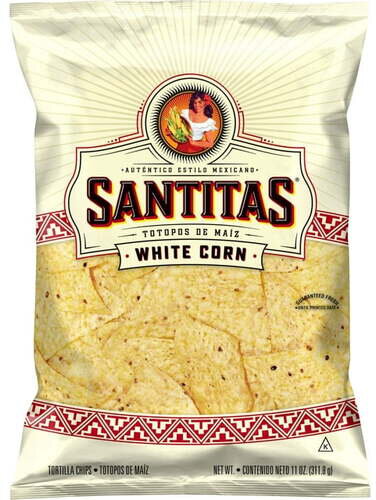 Santitas White Corn Tortilla Chips