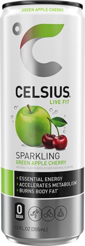 Celsius Sparkling Green Apple Cherry