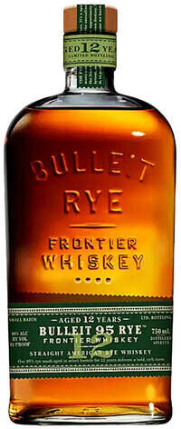 Bulleit 12 Year Kentucky Straight Rye Whiskey - 750ml
