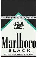 Cigarette Marlboro Menthol Black