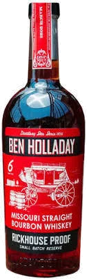 Ben Holladay Soft Red Wheat Rickhouse Proof Bourbon 6 Year