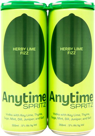 Anytime Spritz Herby Lime Fizz