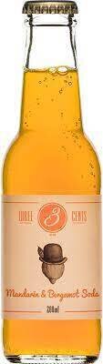 Three Cents Mandarin & Bergamot Soda