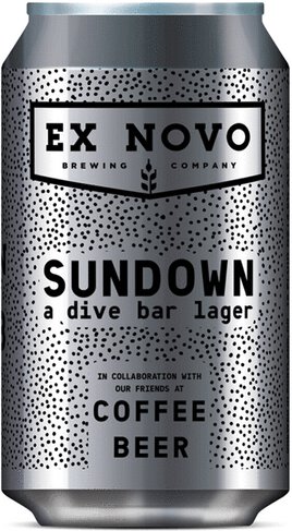 Ex Novo Brewing Co Sundown A Dive Bar Lager Lager