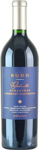 Rudd Estate Samantha's Cabernet Sauvignon Oakville