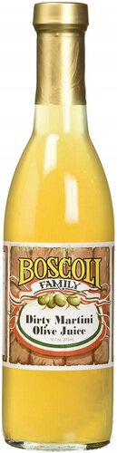 Boscoli Family Dirty Martini Juice