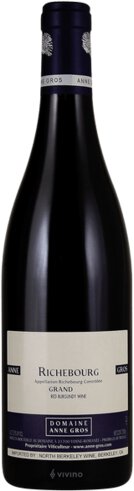 Anne Gros Richebourg Grand Cru 2012 750 Ml