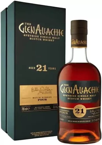 GlenAllachie 21 Year Old Batch 4 Scotch Whisky - 700ml