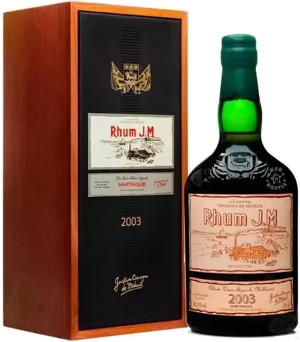 Rhum J M Martinique Distilled 2004 15 Year Old Rum -700ml