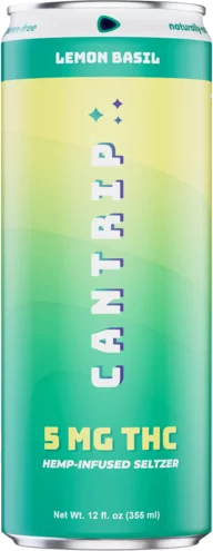 Cantrip Lemon Basil Seltzer 5mg Thc