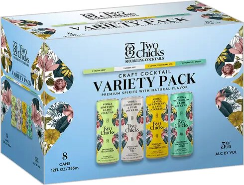 Two Chicks Craft Cocktails Variety Pack