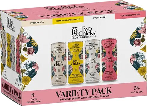Two Chicks Vodka Variety Pack