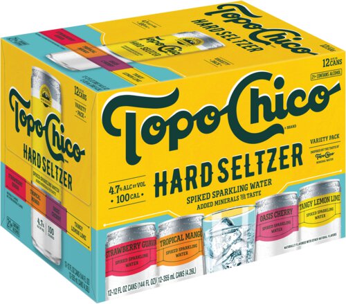 Topo Chico Hard Seltzer Variety Pack
