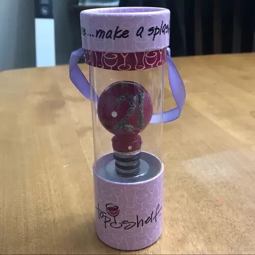 Top Shelf 21 Bottle Stopper