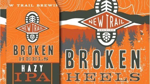 New Trail Broken Heels IPA