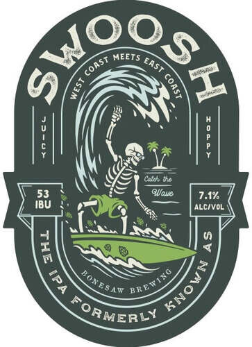 Bonesaw Brew Swoosh