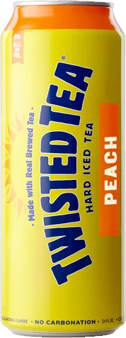 Twisted Tea Peach Hard Iced Tea