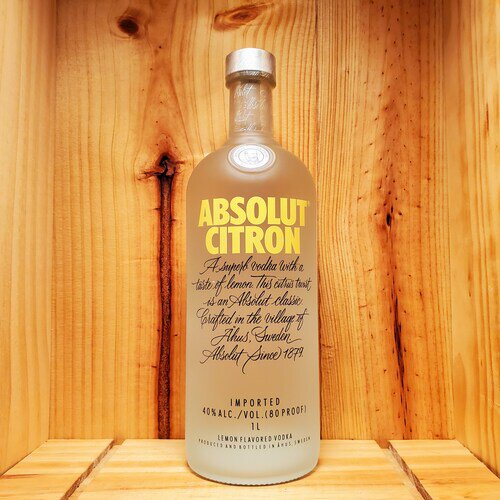 Absolut Citron Flavored Vodka