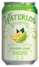 WATERLOO SPARKLING LEMON LIME 12OZ CN