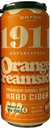 1911 Beak & Skiff Orange Creamcicle Hard Cider