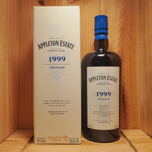 Appleton Estate 21 year Hearts Collection 1999 Jamaican Rum 750ml