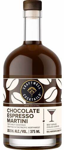 Craftwell Cocktails Wine Chocolate Espresso Martini