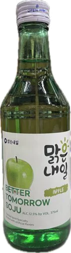 Better Tomorrow Green Apple Korean Soju