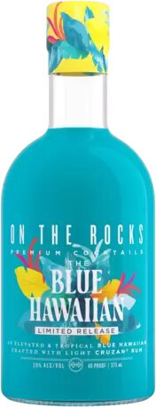 On The Rocks The Blue Hawaiian