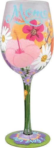 Lolita I Love You Mom Wine Glass