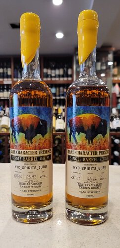 Rare Character Single Barrel KBT bottle
