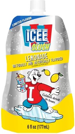 Icee Slush Lemonade Frozen Fruit Juice