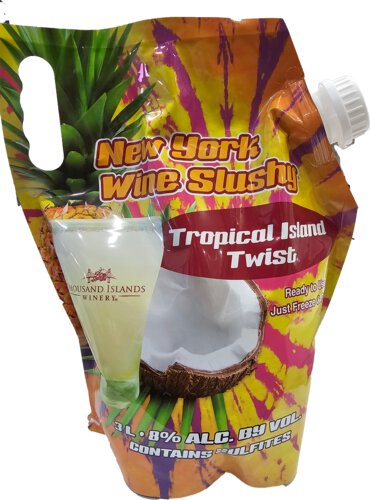 Thousand Islands Winery Tropical Island Twist Wine Slushy