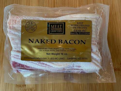 Meatcrafters Bacon Naked