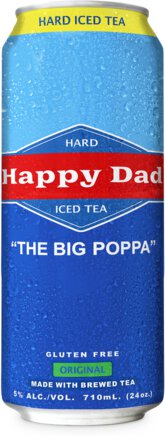 Happy Dad The Big Poppa Original Hard Ice Tea  Iced Tea