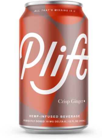 Plift Crisp Ginger Hemp Infused