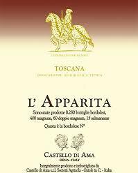 Castello di Ama L'Apparita Merlot