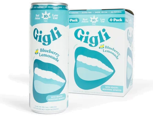 Gigli Blueberry Lemonade 10MG THC