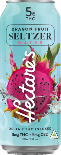 Hectare's Dragonfruit Seltzer 5mg THC