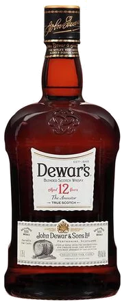 Dewar's 12 Year 'Double Aged' Blended Scotch 1.75L, Scotland
